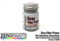 Slotcars66 Zero paints primer filler grey 