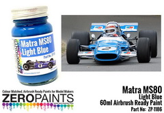 Slotcars66 Zero paints blue (light blue) - Matra MS80  