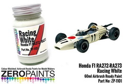 Slotcars66 Zero paints white (light cream) - Honda Racing as TS7 