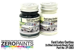 Slotcars66 Zero paints white (Ermine white - Ford Lotus Cortina 
