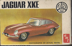 Slotcars66 Jaguar E Type 1/43rd Scale AMT plastic kit 