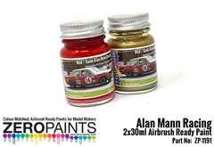 Slotcars66 Zero Paints Red - Alan Mann Racing 