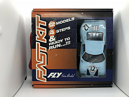 Slotcars66 Ford GT40 1/32nd scale Fly Car Model slot car blue #12 Le Mans 1966   