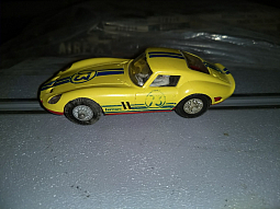 Slotcars66 Ferrari 250 GT 1/40th scale Jouef slot car tempo printed yellow #73 