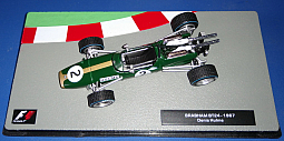 Slotcars66 Brabham BT24 1967 1/43rd Scale Diecast Model by Panini 